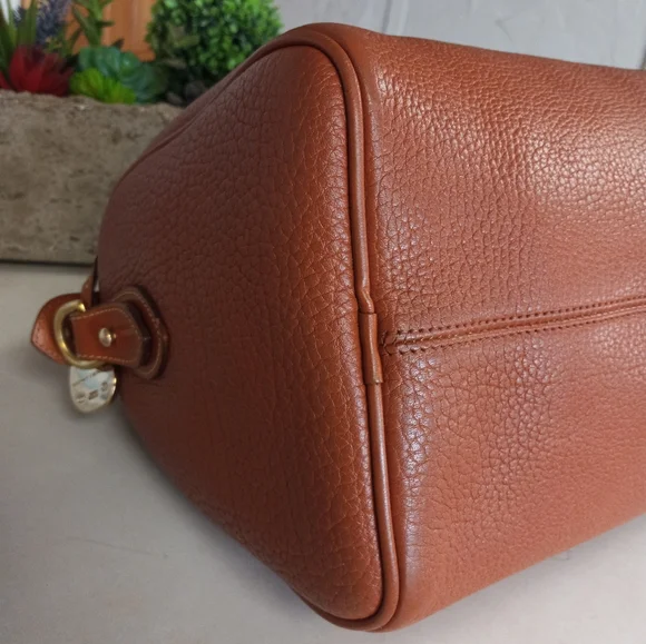 Dooney & Bourke, Pre Date Tag, 1980s Large Boston Bag - Picture 7 of 15
